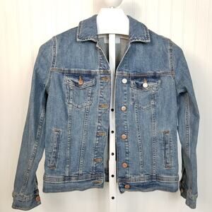 Old Navy Denim Button Up Jacket Small New With Tags